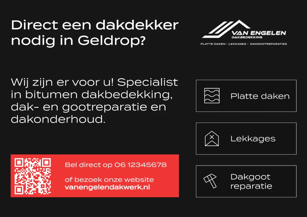 Van Engelen Dakbedekking advertentie